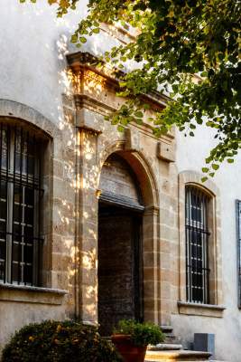 Extérieur Château de la Pioline Restaurant Gastronomique Aix-en-Provence Pierre Reboul