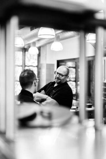 Team of the Pierre Reboul Restaurant in Aix-en-Provence